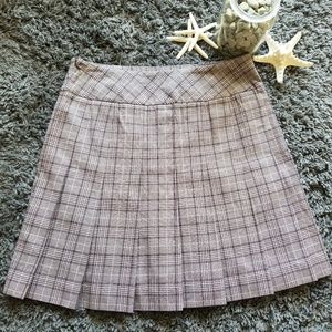 Ann Taylor Loft Pleaded Skirt